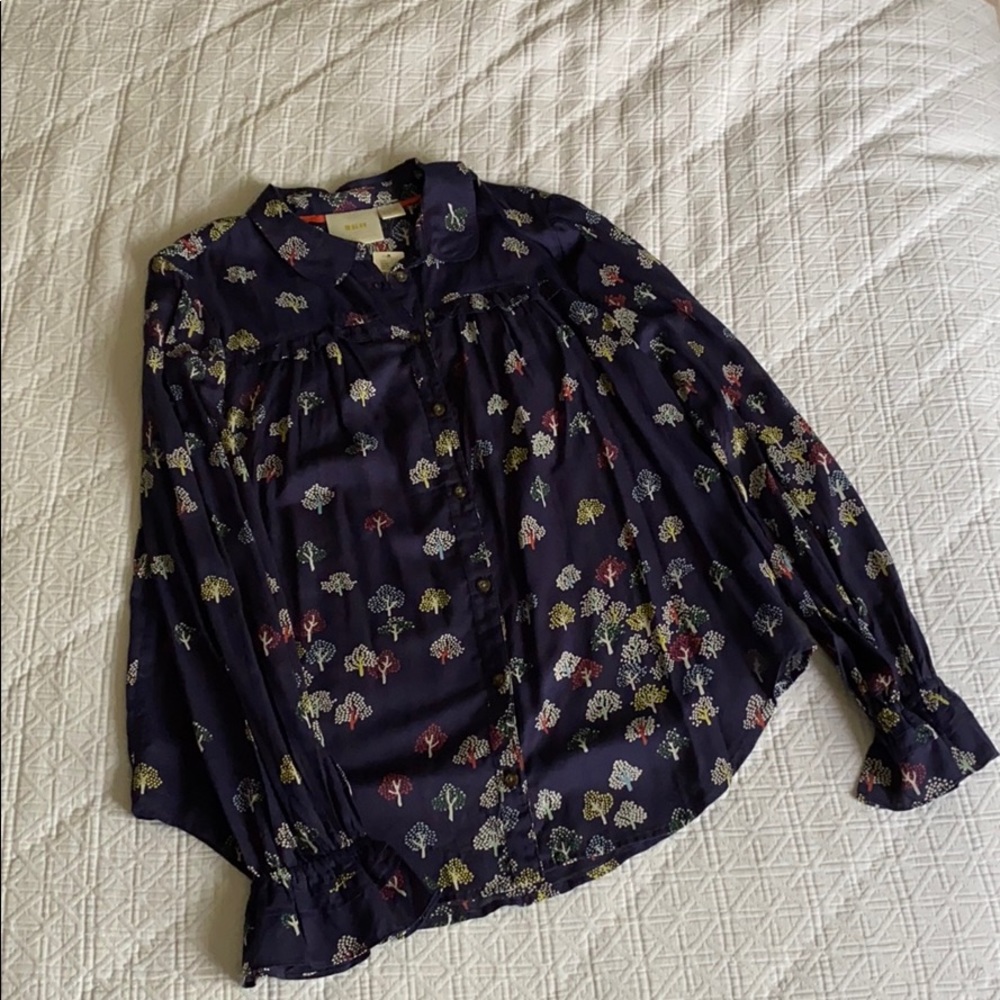 Maeve Fredericka Tree Blouse